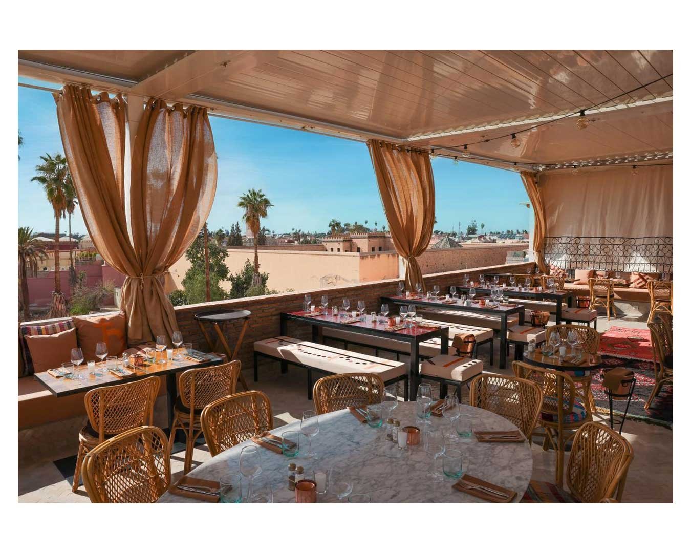 Restaurant Terrasse Marrakech