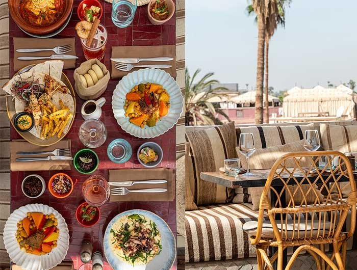 The restaurant’s rooftop of the Dardar DJ sets and hearty cuisine